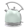 Hervidor eléctrico inalámbrico de acero inoxidable estilo retro de 1,8 l