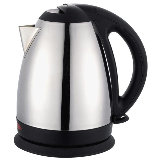 Hervidor de agua de acero inoxidable de 1,7 l con indicador de agua