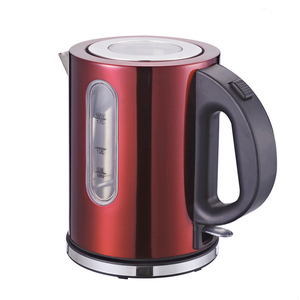 Hervidor de agua de acero inoxidable de 1,7 l con indicador LED