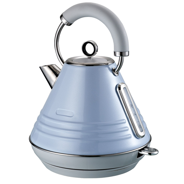 Hervidor eléctrico piramidal de acero inoxidable 1,8 l
