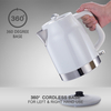 Hervidor de agua de acero inoxidable de 1,7 l