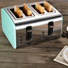Tostadora de 4 rebanadas Ranura ancha 6 configuraciones
