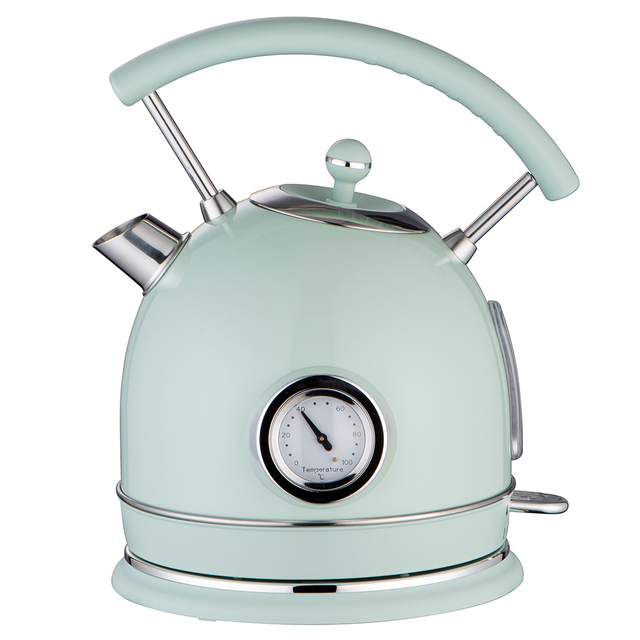 Hervidor eléctrico retro 1,8l con termómetro