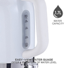 Hervidor de agua de acero inoxidable de 1,7 l