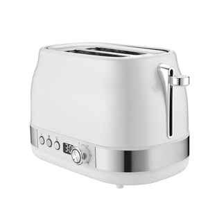 Tostadora de 2 rebanadas de acero inoxidable con pantalla LED