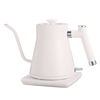 Hervidor de agua de acero inoxidable con cuello de cisne de 0,8 l