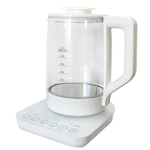 Hervidor de vidrio digital multiusos de 1,2 l